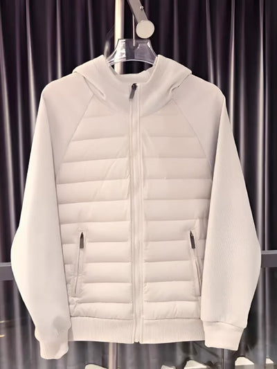 Chaqueta Acolchada Ligera con Capucha de Plumón para Hombre - Image 13