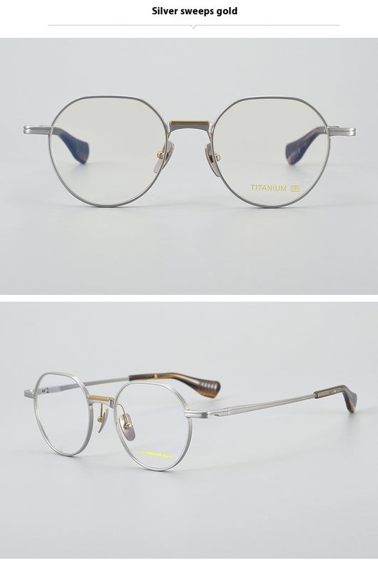 Gafas Vintage Redondas en Titanio Ultra Ligero Puro - Image 33