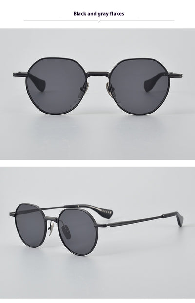 Gafas Vintage Redondas en Titanio Ultra Ligero Puro - Image 35