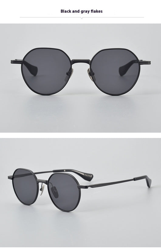 Gafas Vintage Redondas en Titanio Ultra Ligero Puro - Image 35