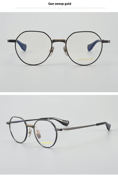 Gafas Vintage Redondas en Titanio Ultra Ligero Puro - Image 36