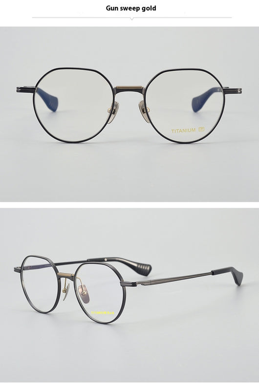 Gafas Vintage Redondas en Titanio Ultra Ligero Puro - Image 36