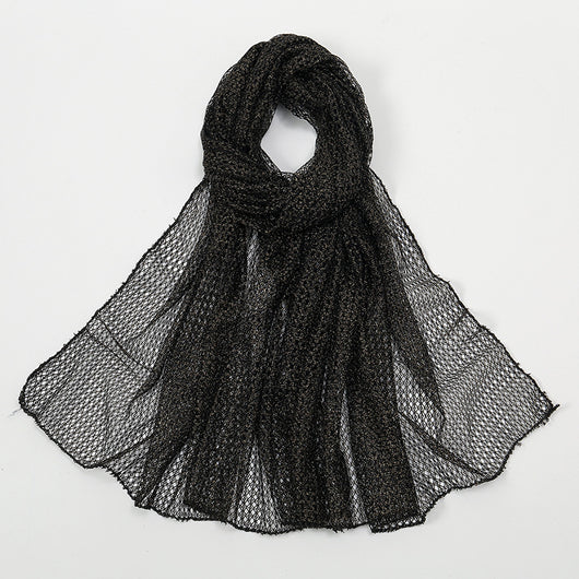 Chal de Malla Dorada Transpirable Elegante - Image 11