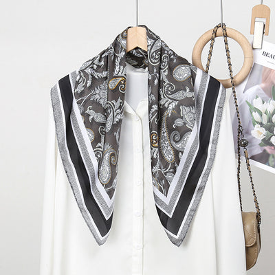Pañuelo de Seda Estampado para Mujer - Image 14
