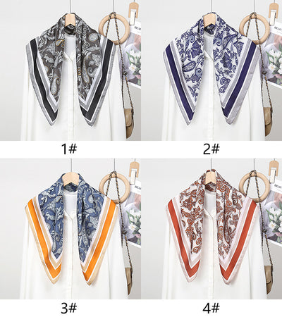 Pañuelo de Seda Estampado para Mujer - Image 15