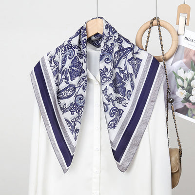 Pañuelo de Seda Estampado para Mujer - Image 17