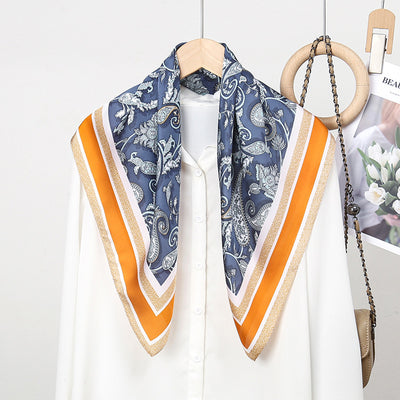 Pañuelo de Seda Estampado para Mujer - Image 23