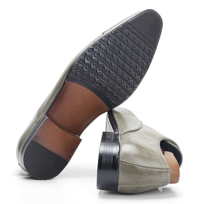 Zapatos Oxford Puntiagudos de Cuero Premium - Estilo Clásico Británico para Hombre - Image 25