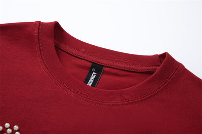 Camiseta Unisex con Letras de Cuentas - Image 10