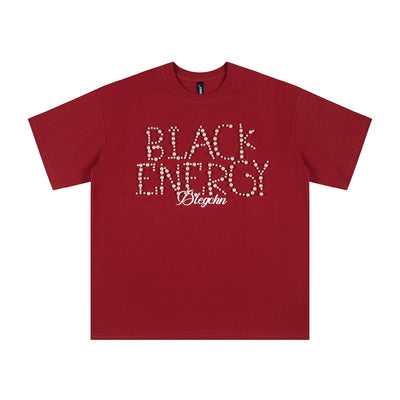 Camiseta Unisex con Letras de Cuentas - Image 18