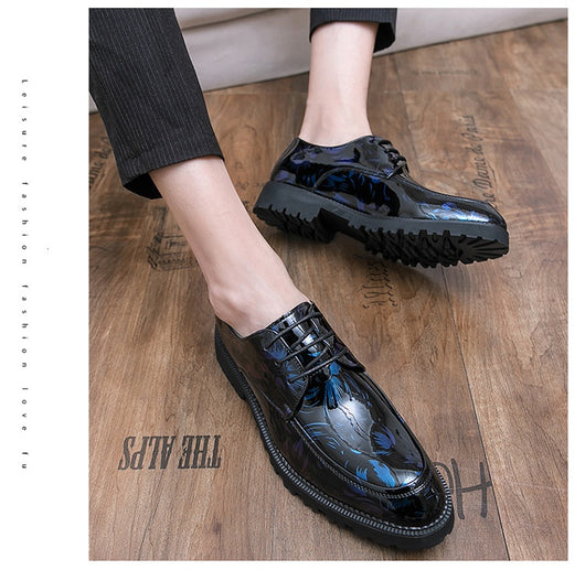 Zapatos de Cuero Business Casual British Spring para Hombre - Image 9