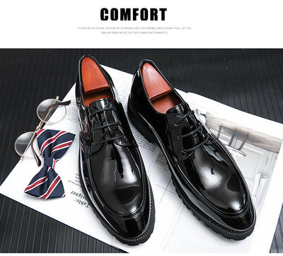 Zapatos de Cuero Business Casual British Spring para Hombre - Image 11