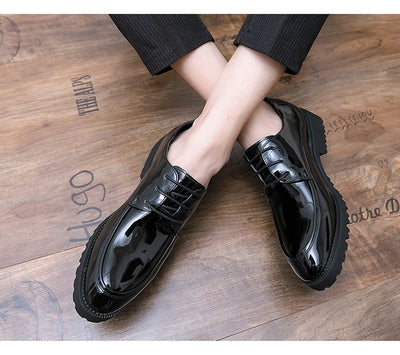 Zapatos de Cuero Business Casual British Spring para Hombre - Image 14