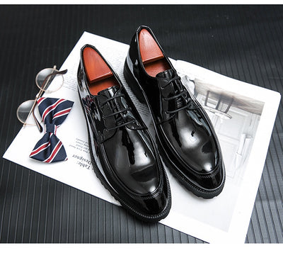 Zapatos de Cuero Business Casual British Spring para Hombre - Image 16