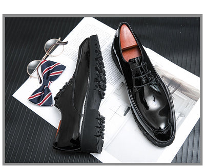 Zapatos de Cuero Business Casual British Spring para Hombre - Image 20