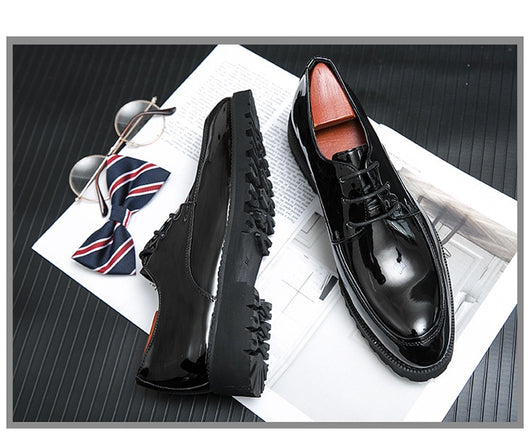 Zapatos de Cuero Business Casual British Spring para Hombre - Image 20