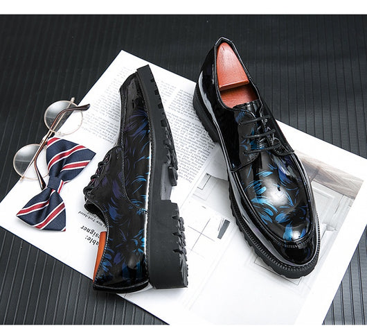 Zapatos de Cuero Business Casual British Spring para Hombre - Image 23