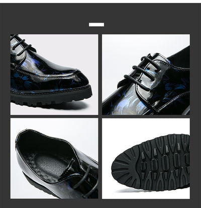 Zapatos de Cuero Business Casual British Spring para Hombre - Image 25