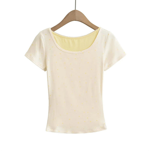 Conjunto de Dos Piezas con Lunares - Blusa Corta y Short Coordinado - Image 20