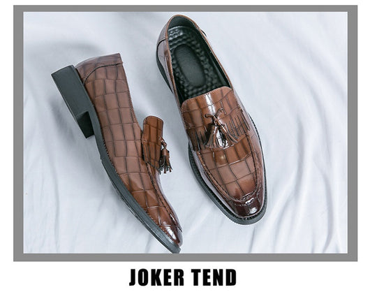Zapatos de Cuero Estilo Británico con Punta Aguda - Cómodos y Elegantes - Image 15