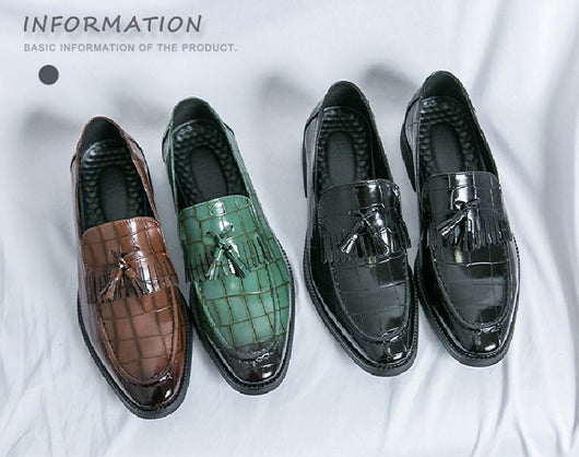 Zapatos de Cuero Estilo Británico con Punta Aguda - Cómodos y Elegantes - Image 25