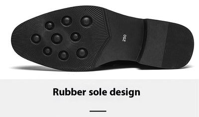 Zapatos Casual de Cuero Estilo Británico-Coreano sin Cordones - Image 12