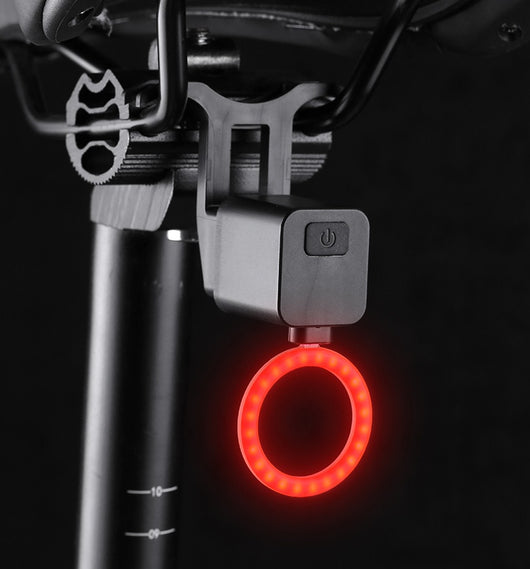 Luz Trasera LED para Bicicleta con Indicador de Seguridad Nocturna - Image 25