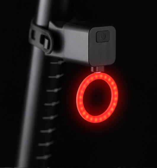 Luz Trasera LED para Bicicleta con Indicador de Seguridad Nocturna - Image 27