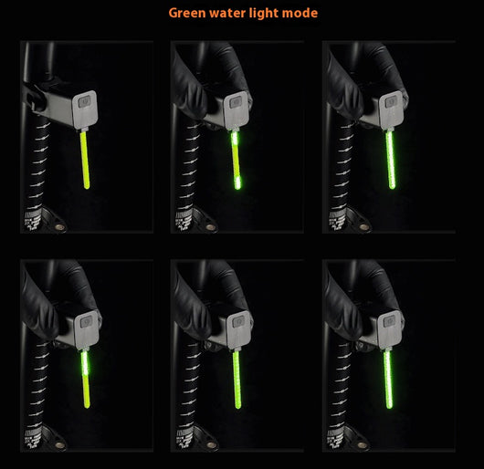 Luz Trasera LED para Bicicleta con Indicador de Seguridad Nocturna - Image 30