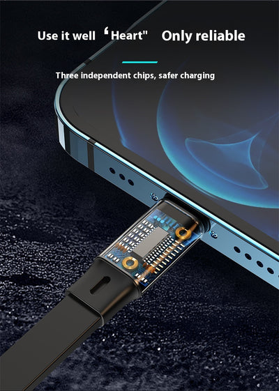 Cable de Carga Rápida 3 en 1 - 100W con Conector Telescópico - Image 22