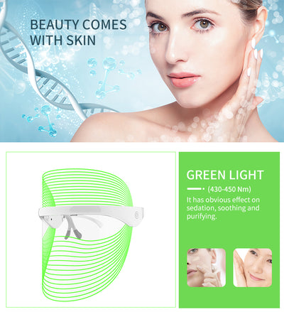 Mascarilla LED 7 Colores Terapia de Luz Roja - Rejuvenecimiento Facial y Antienvejecimiento - Image 13