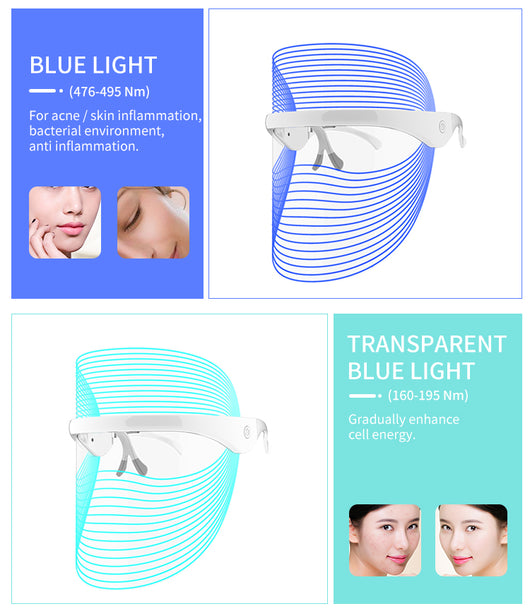 Mascarilla LED 7 Colores Terapia de Luz Roja - Rejuvenecimiento Facial y Antienvejecimiento - Image 15