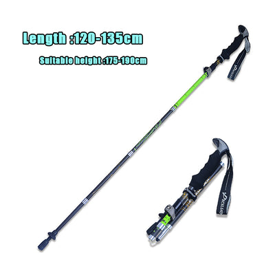 Bastones de Trekking Plegables en Carbono para Senderismo - Image 13
