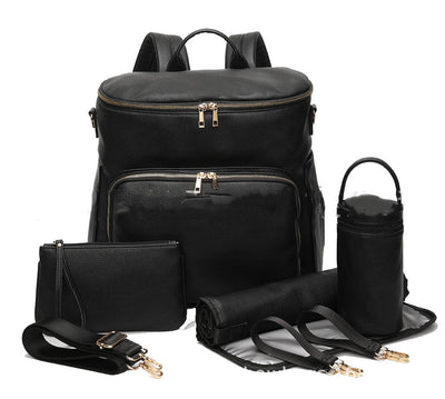 Bolsa Maternal Grande Convertible - Mochila y Bandolera para Mamá y Bebé - Image 7