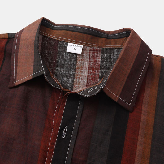 Camisa Casual Retro con Estampado para Hombre - Colección Verano - Image 10