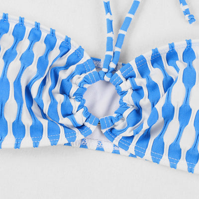 Bikini Dos Piezas Tubo con Pieza de Tres Partes - Image 28