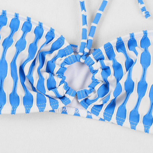 Bikini Dos Piezas Tubo con Pieza de Tres Partes - Image 28