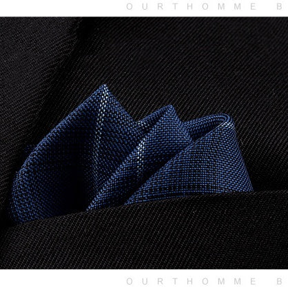 Traje de Algodón para Hombre Diseño a Rayas con Bolsillos, Pañuelo y Bufanda - Image 61
