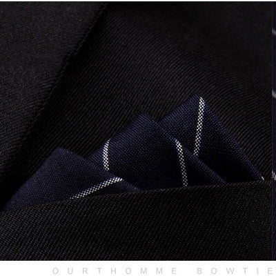 Traje de Algodón para Hombre Diseño a Rayas con Bolsillos, Pañuelo y Bufanda - Image 64