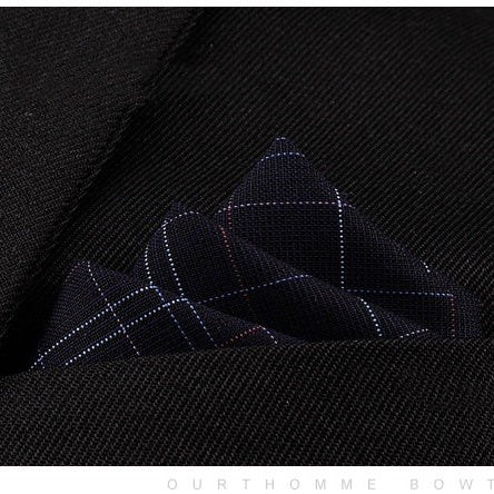 Traje de Algodón para Hombre Diseño a Rayas con Bolsillos, Pañuelo y Bufanda - Image 73