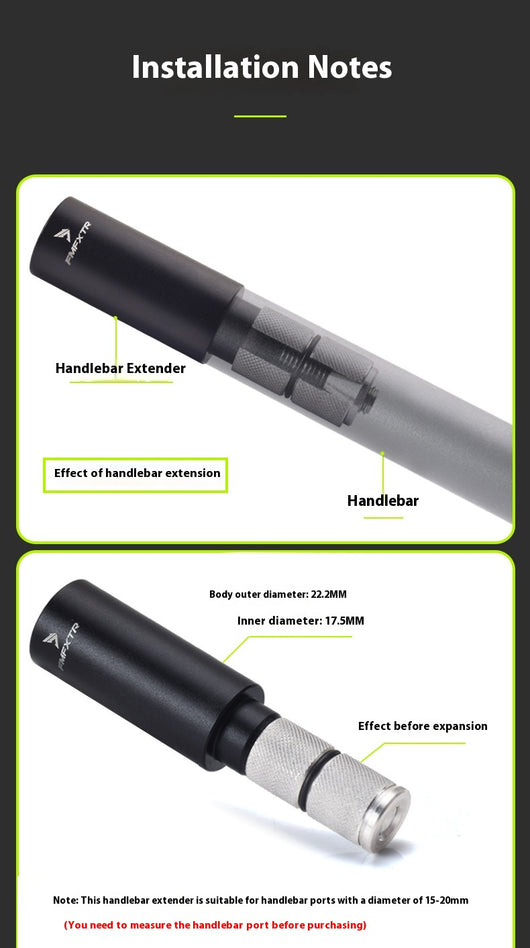Extensión de Manillar para Bicicleta de Montaña - Aluminio Plegable - Image 20