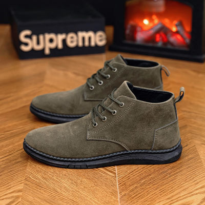 Botas Martin Altas Estilo Británico para Hombre - Casual Versátil Trendy - Image 15
