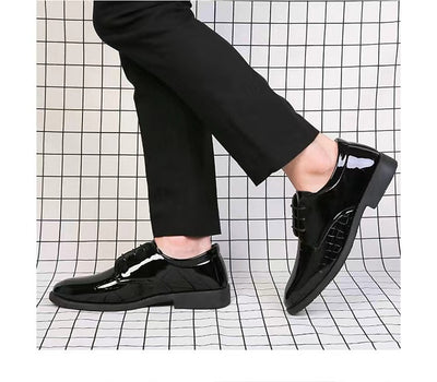Zapatos de Cuero para Hombre Estilo Británico Formal y Casual - Image 7