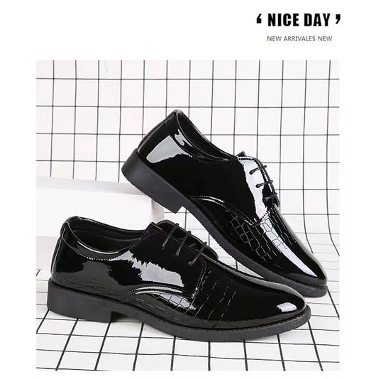 Zapatos de Cuero para Hombre Estilo Británico Formal y Casual - Image 9