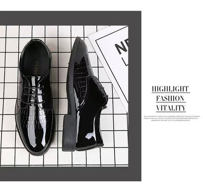 Zapatos de Cuero para Hombre Estilo Británico Formal y Casual - Image 10