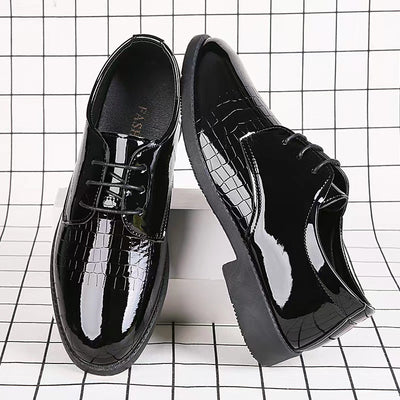 Zapatos de Cuero para Hombre Estilo Británico Formal y Casual - Image 11
