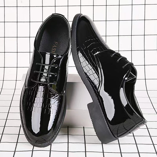 Zapatos de Cuero para Hombre Estilo Británico Formal y Casual - Image 11