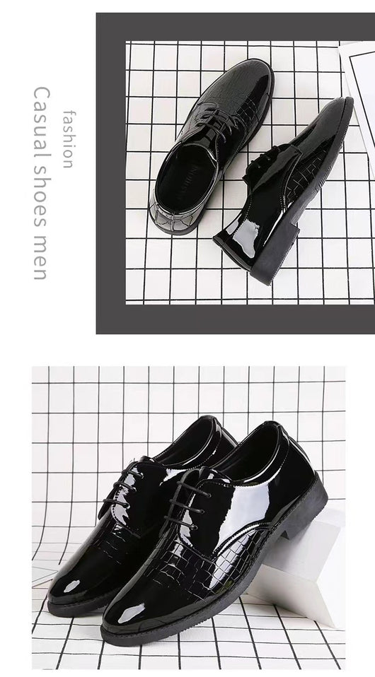 Zapatos de Cuero para Hombre Estilo Británico Formal y Casual - Image 13