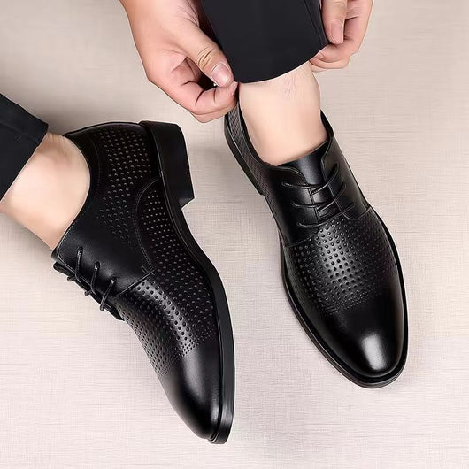 Zapatos de Cuero Casual Ejecutivos con Plantilla Elevadora - Image 9
