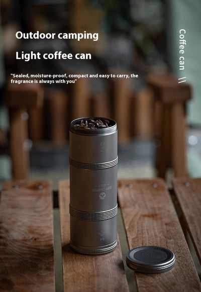 Cafetera Outdoor CC-50-H de Aluminio con Depósito Multicapa para Granos de Café - Image 19